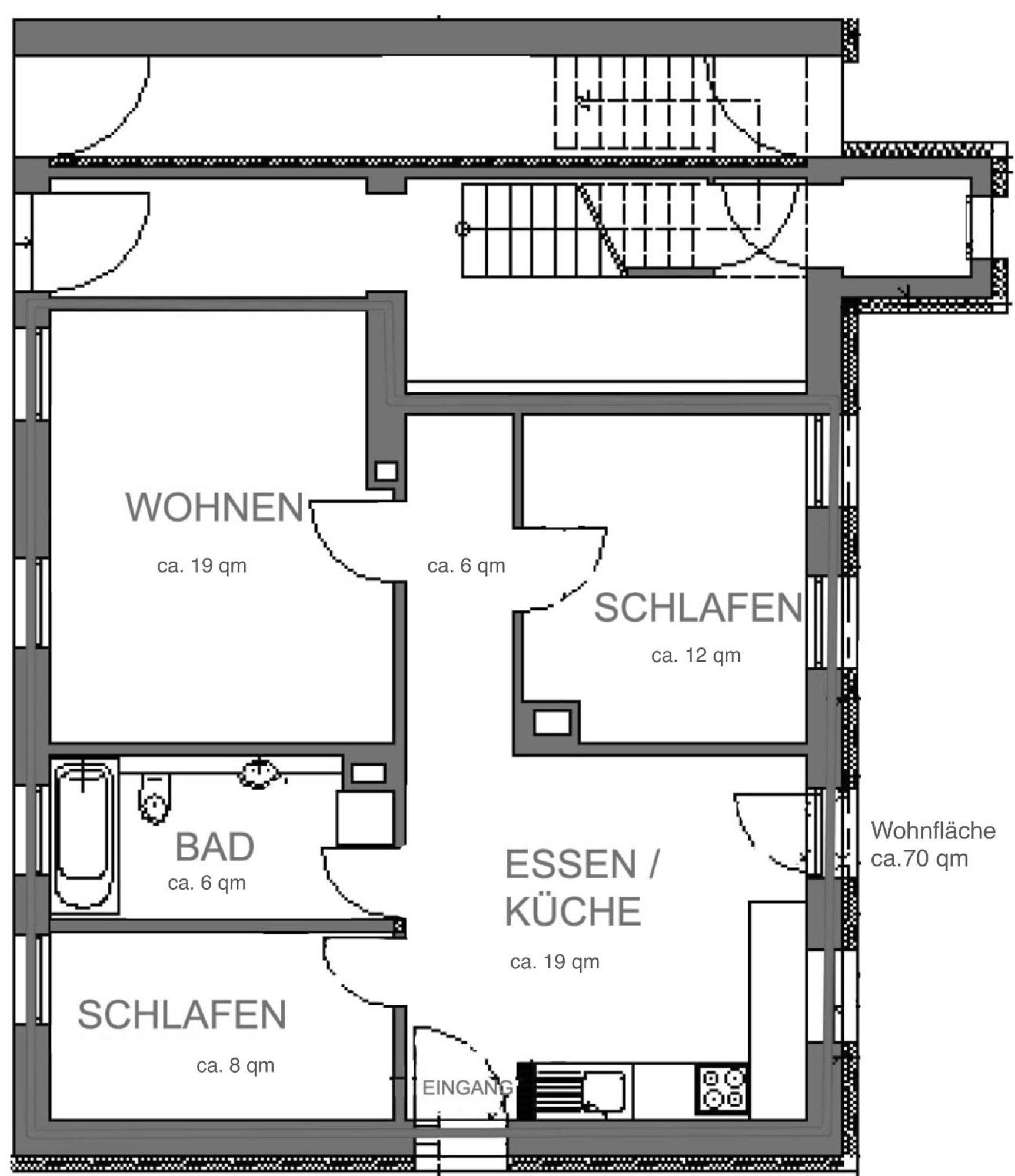 Altstadtwohnung Mit Eigenem Hauseingang Mülheim an der Ruhr Exterior foto